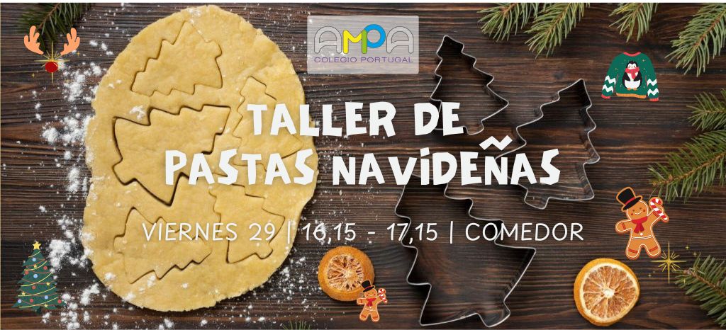 Taller de pastas de Navidad