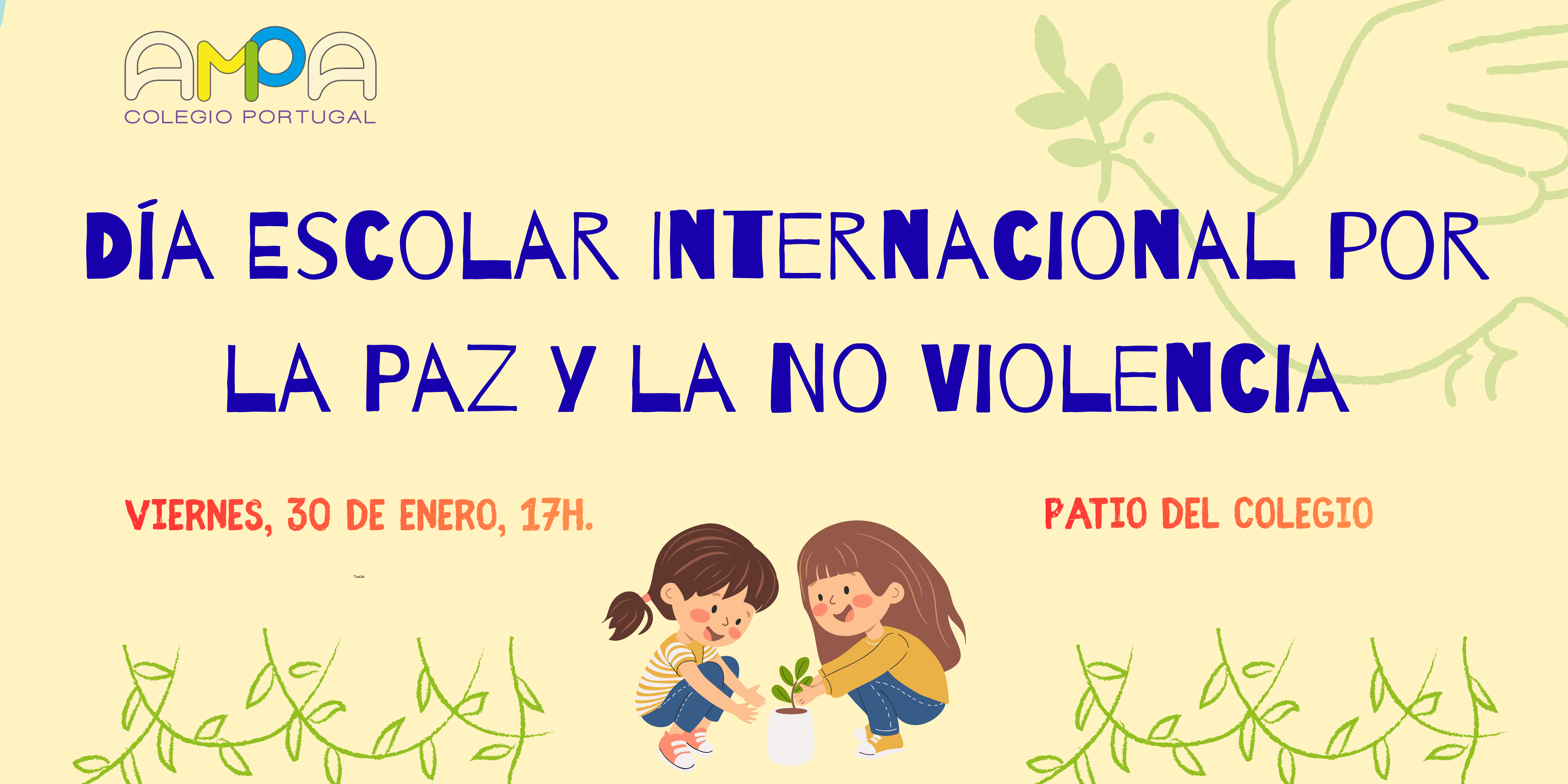 💚 Pequeños gestos, grandes mensajes: celebramos la paz en el cole💚